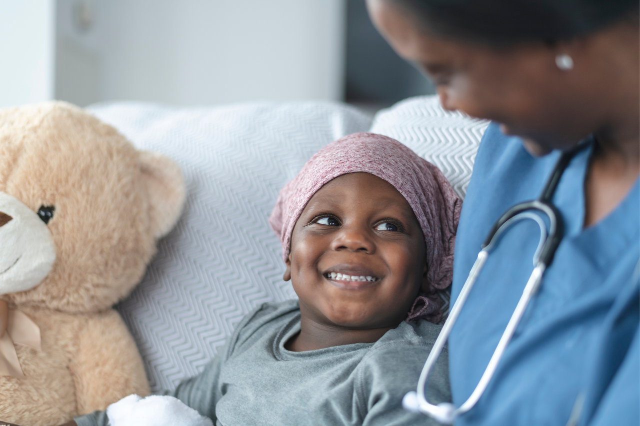 child with cancer